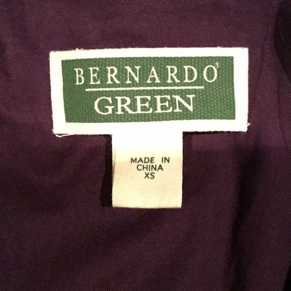 Bernardo Purple Suede Jacket - Picture 5 of 6